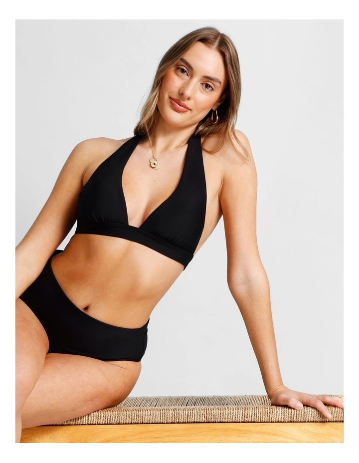 Hattie Bikini Top in Black image 1