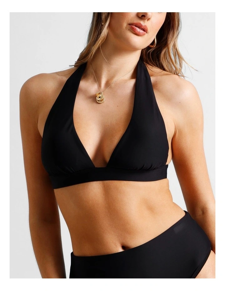 Hattie Bikini Top in Black image 2