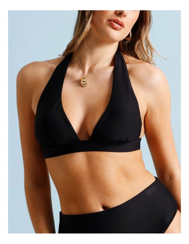 Hattie Bikini Top in Black image 2