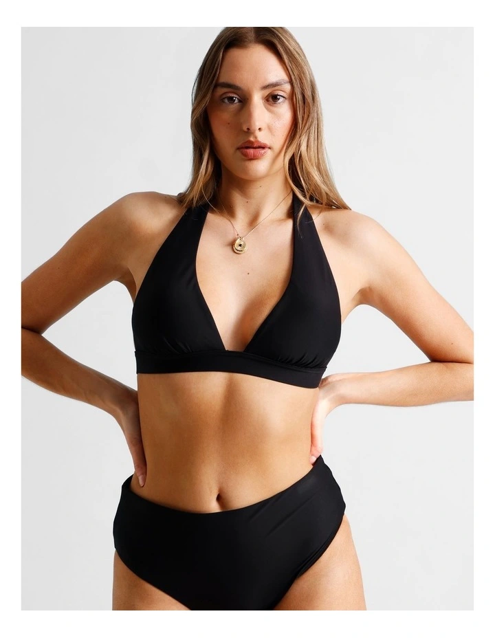 Hattie Bikini Top in Black image 3