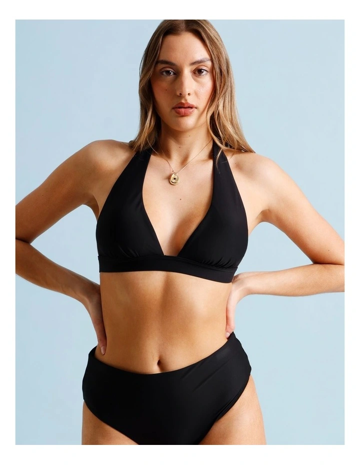 Hattie Bikini Top in Black image 3