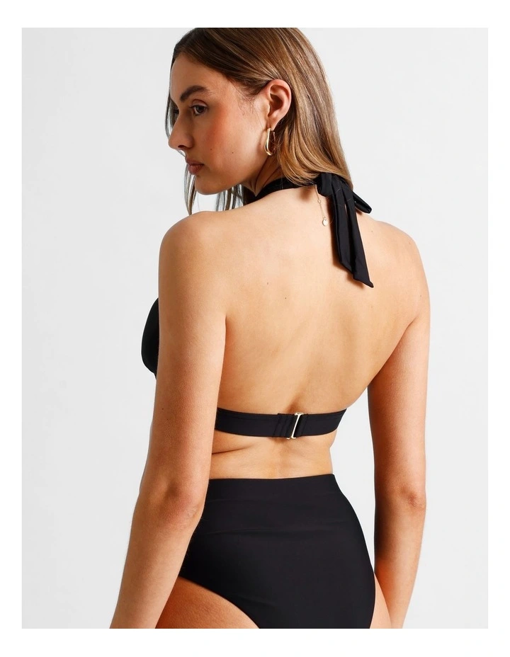 Hattie Bikini Top in Black image 5