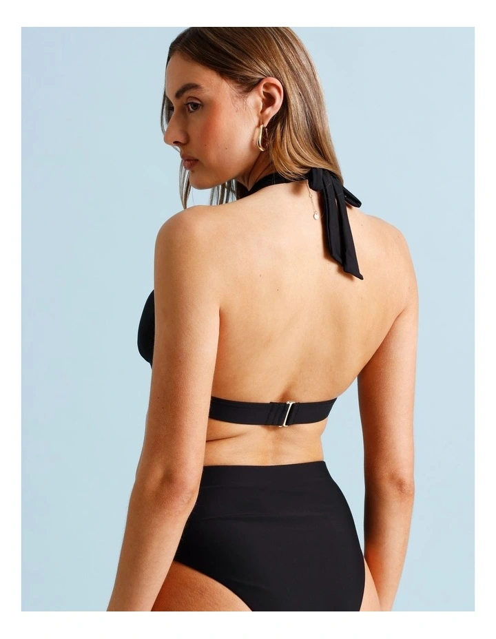 Hattie Bikini Top in Black image 5
