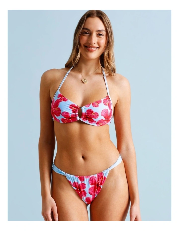 Cosmopolitan Sascha Bikini Top in Graphic Floral Print image 4