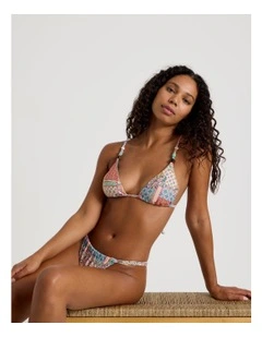 Summer Spritz Milly Bikini Top in Summer Paisley Print