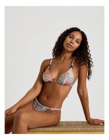 Summer Spritz Milly Bikini Top in Summer Paisley Print