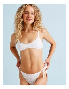 Lola Florence Bikini Top in Limoncello Spritz Print