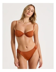 Poppy Underwire Bikini Top in Cinnamon