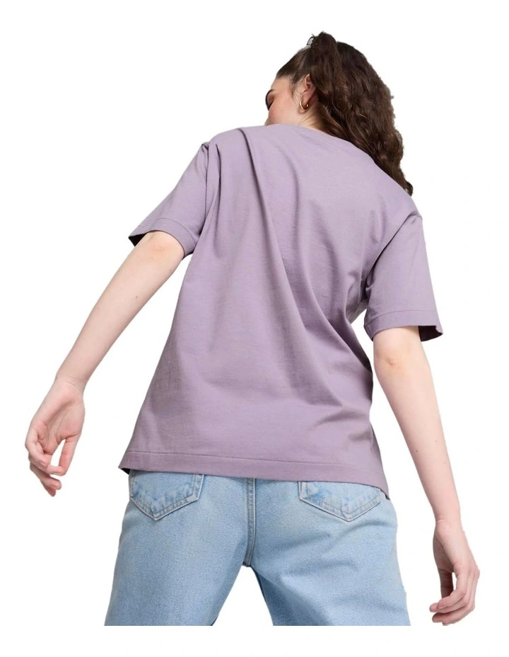 Graphic Tee in Purple image 2