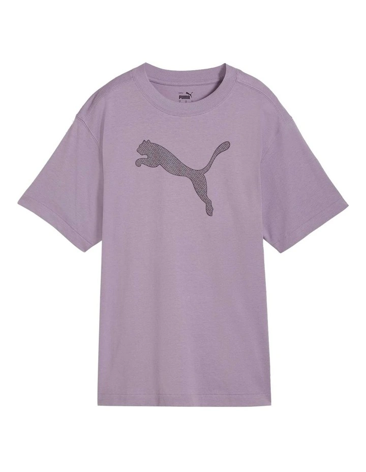 Graphic Tee in Purple image 4