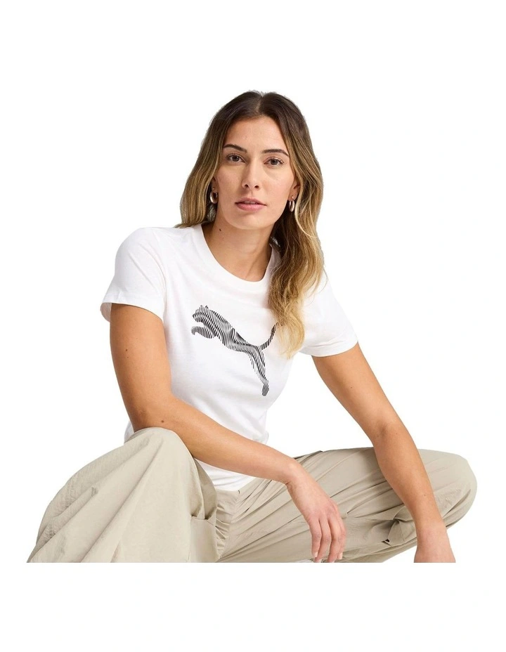 Graphics Tee in White image 1