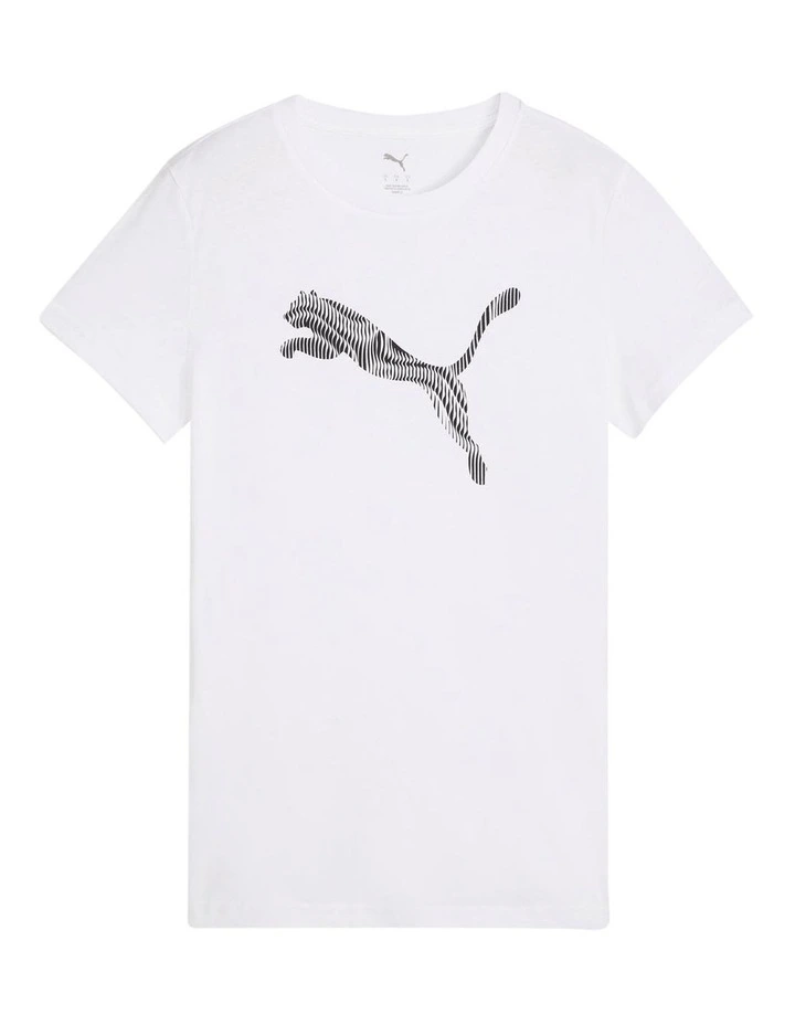 Graphics Tee in White image 4