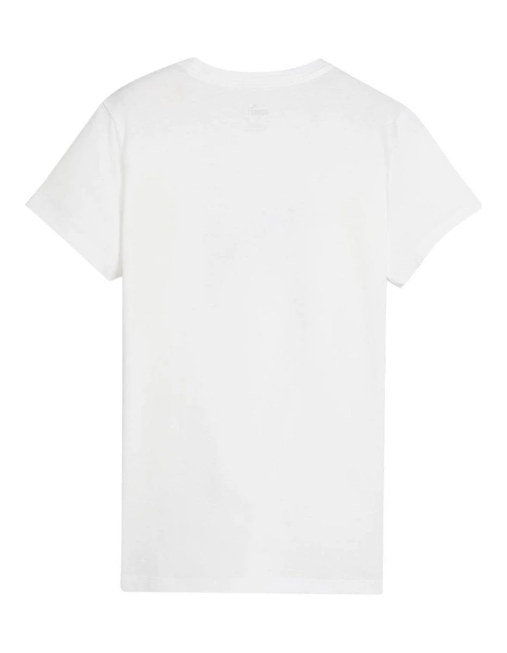 Graphics Tee in White image 5