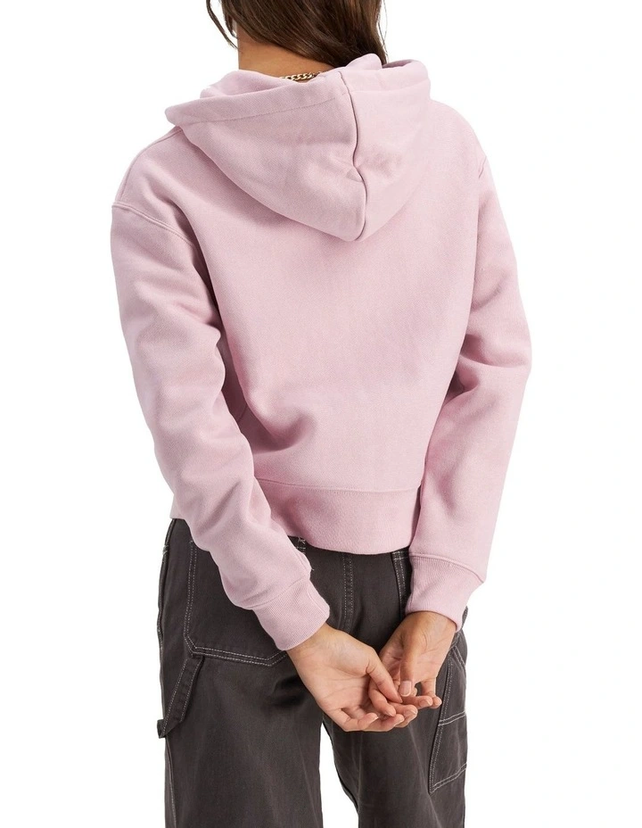 Champion Reverse Weave Pink Beige Hoodie | craft-ivf.com