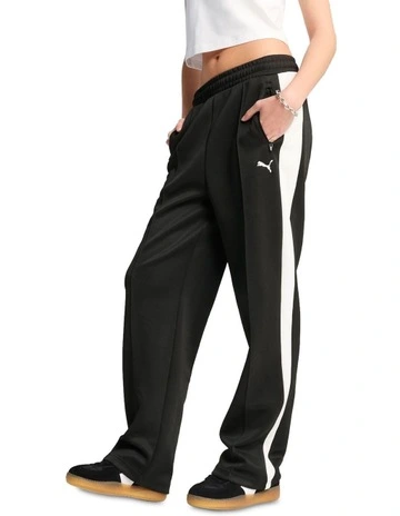 T7 Always On Straight Pants in Black
