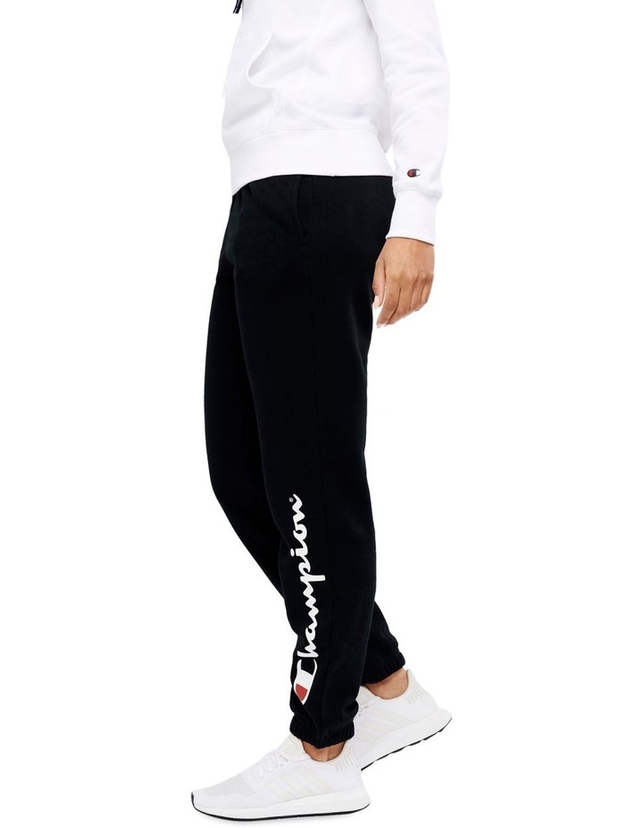 Champion High Waist Jogger Pants Black 