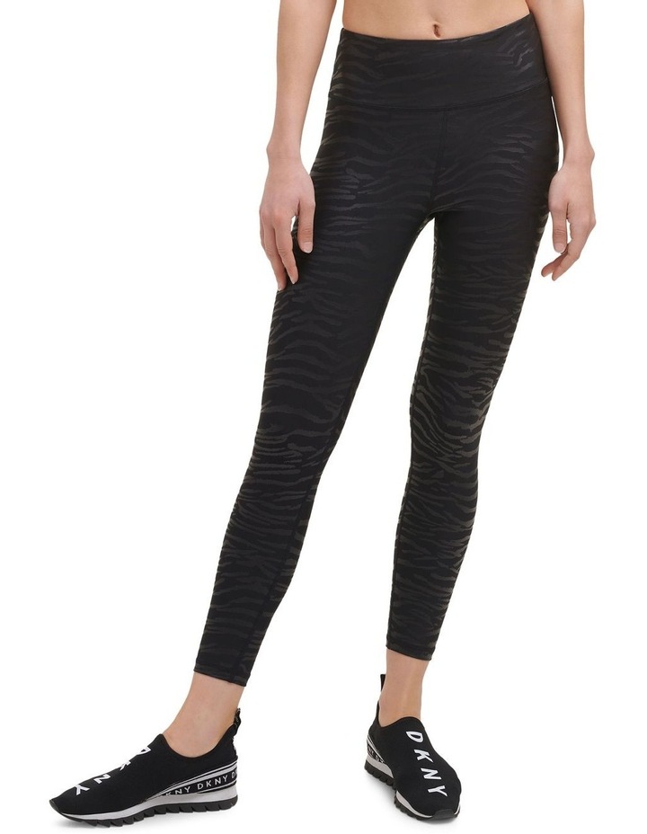 Tiger King Print High Waist 7/8 Tight Black