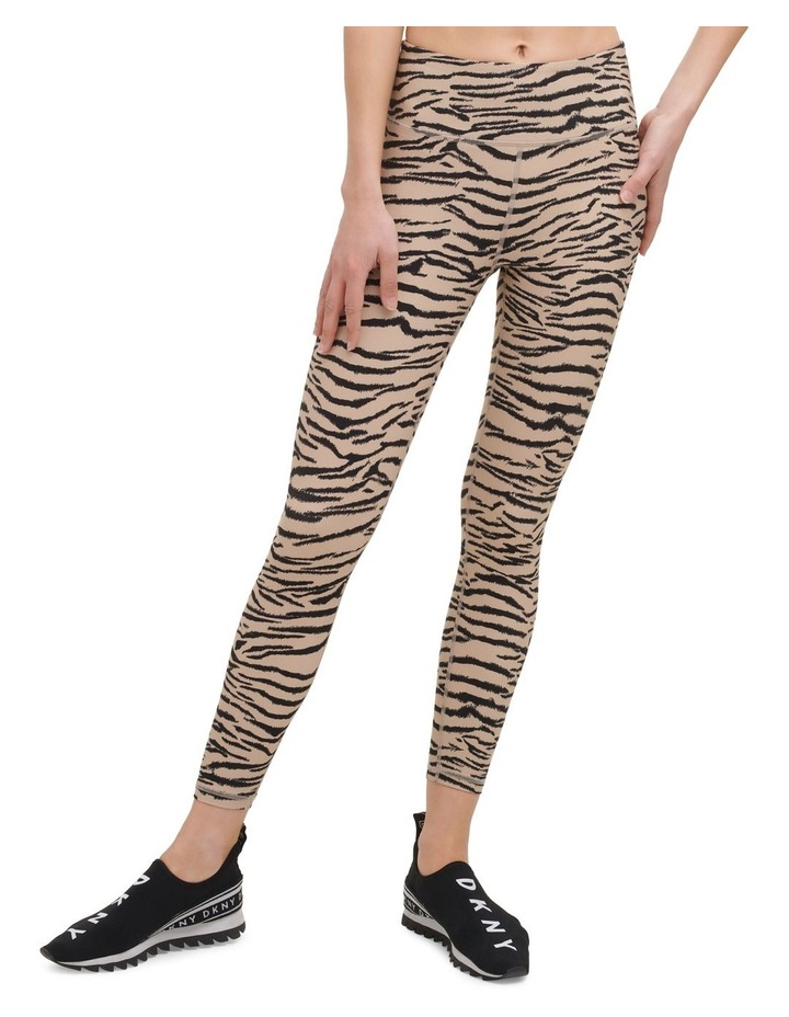 Tiger King High Waist 7/8 Tight Brown/Black