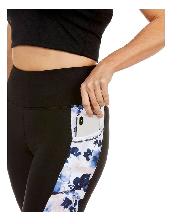 black capri leggings