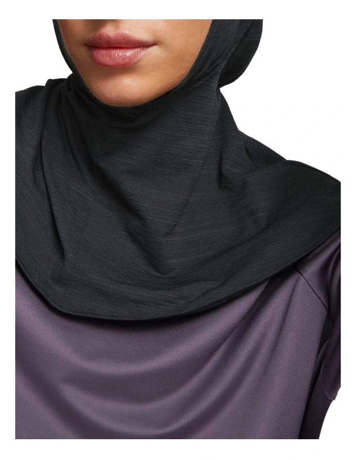 Sports Hijab In Black image 2