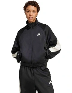 Stadium Track Top in Black