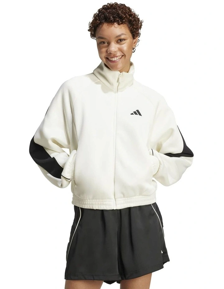 Stadium Track Top in White image 1