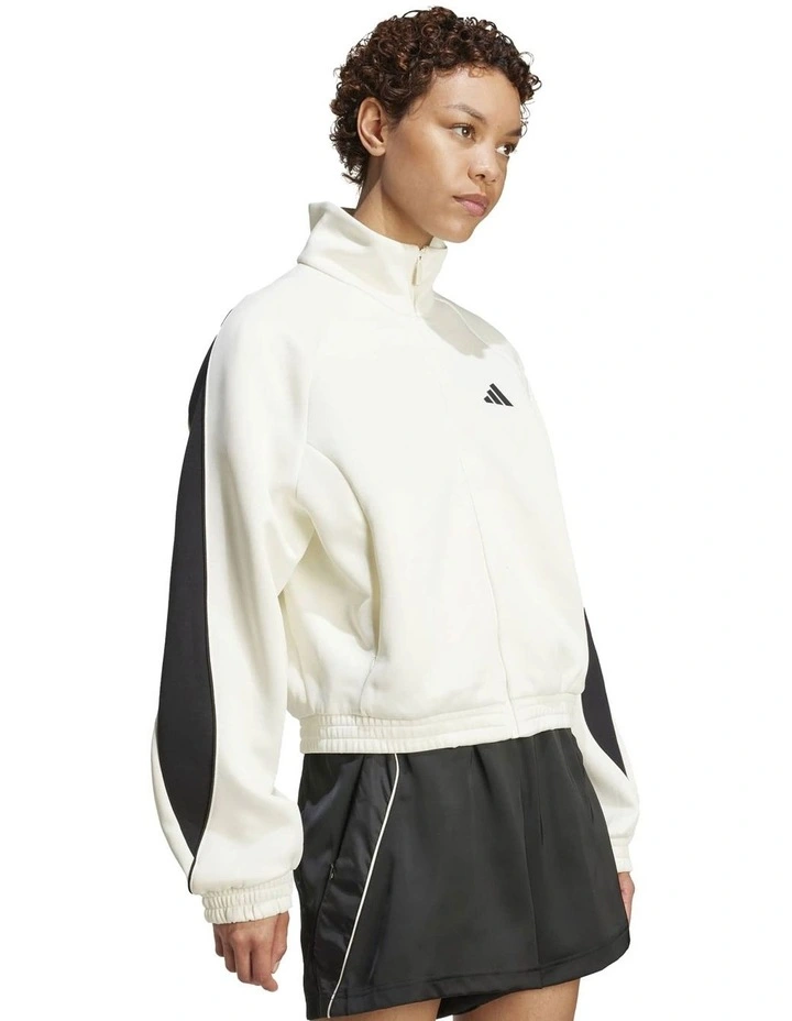 Stadium Track Top in White image 3