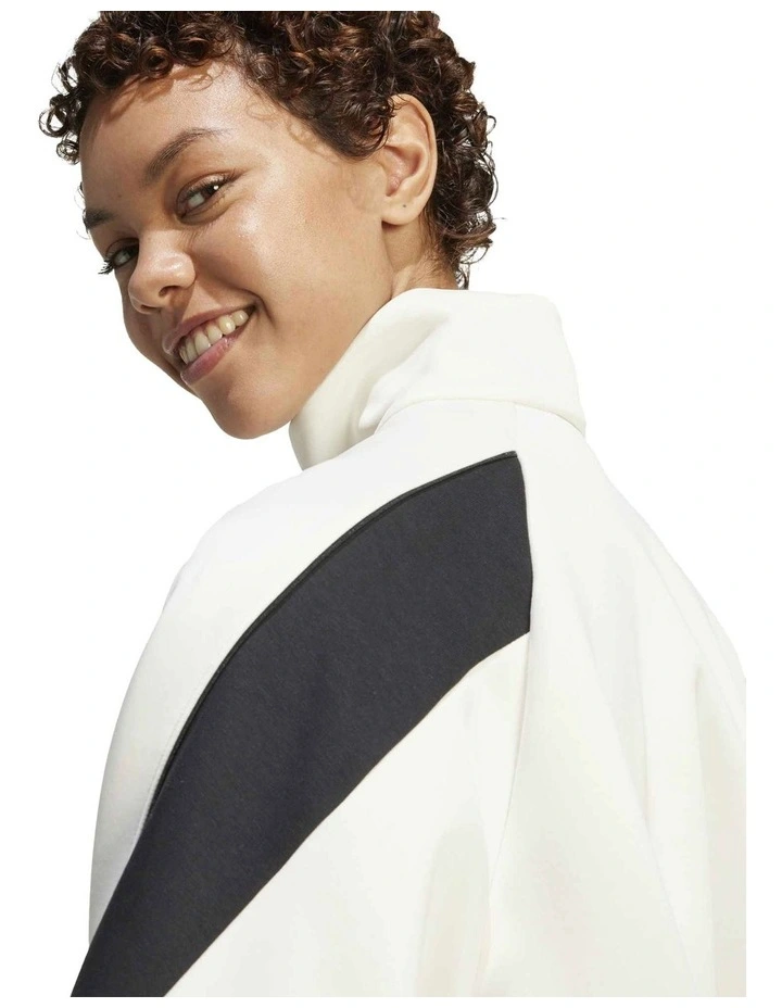 Stadium Track Top in White image 4