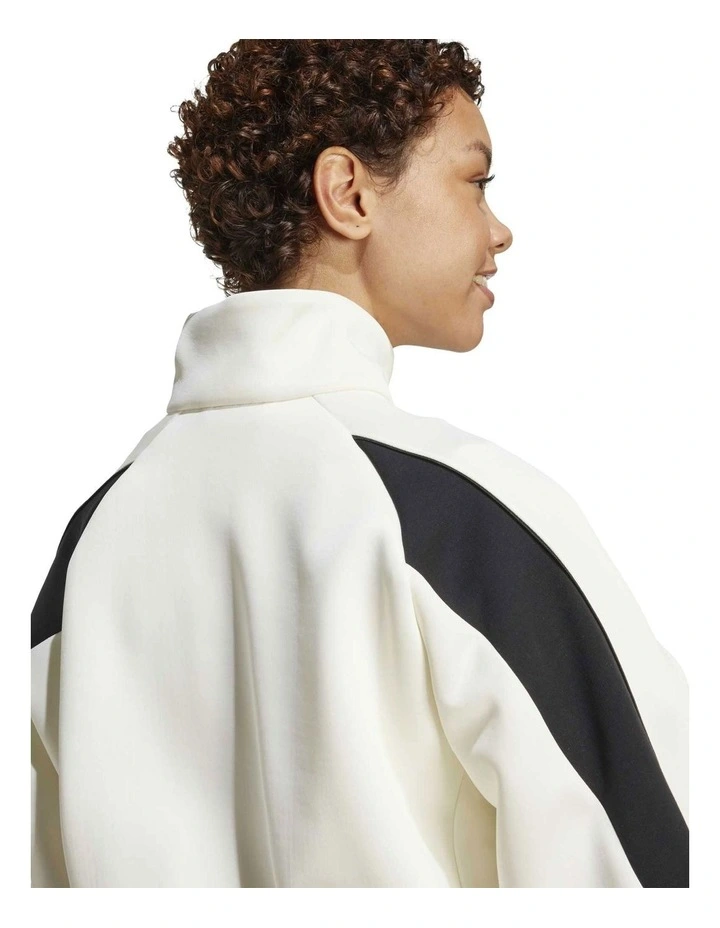 Stadium Track Top in White image 5