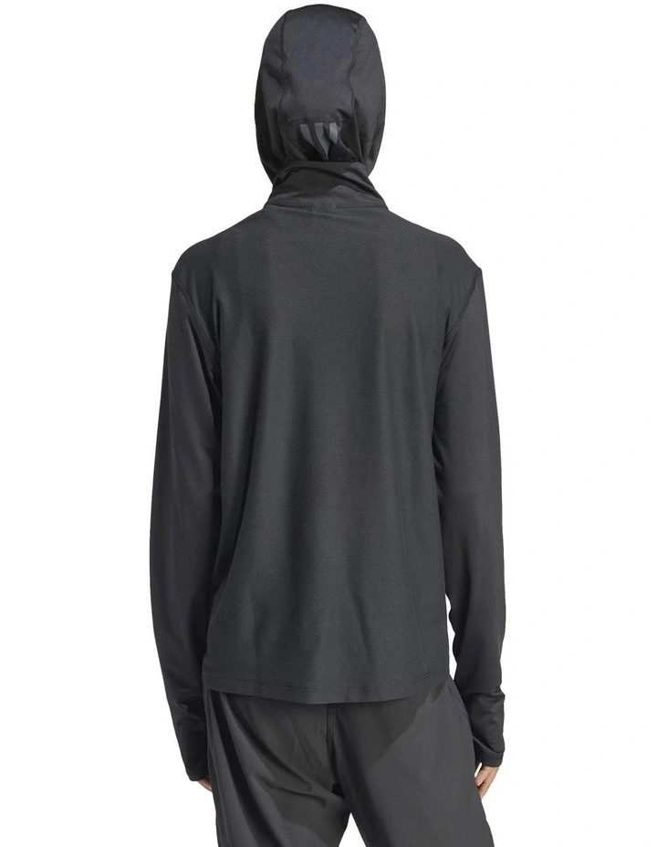 Own the Run Half-Zip Jacket in Black image 2
