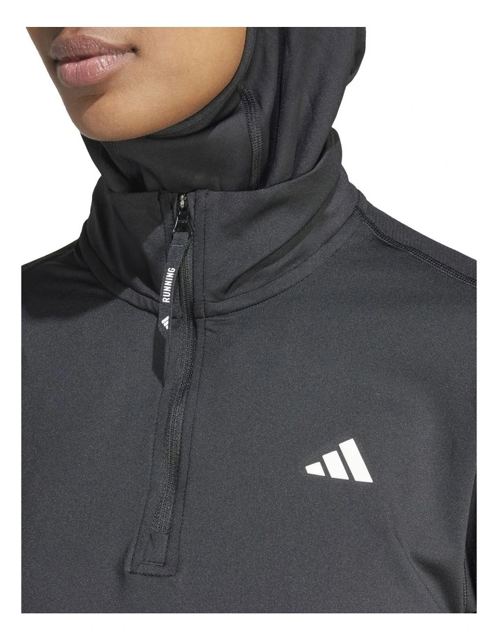 Own the Run Half-Zip Jacket in Black image 4