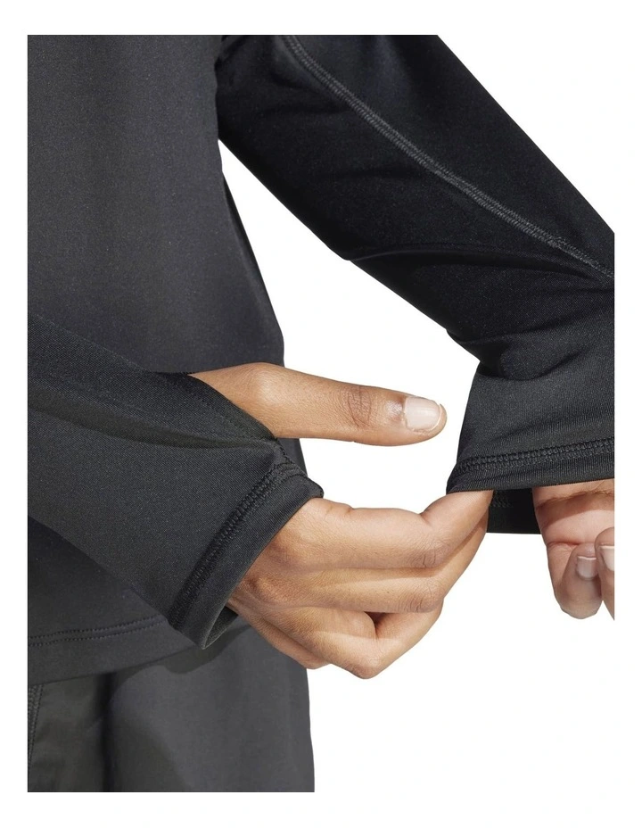 Own the Run Half-Zip Jacket in Black image 5