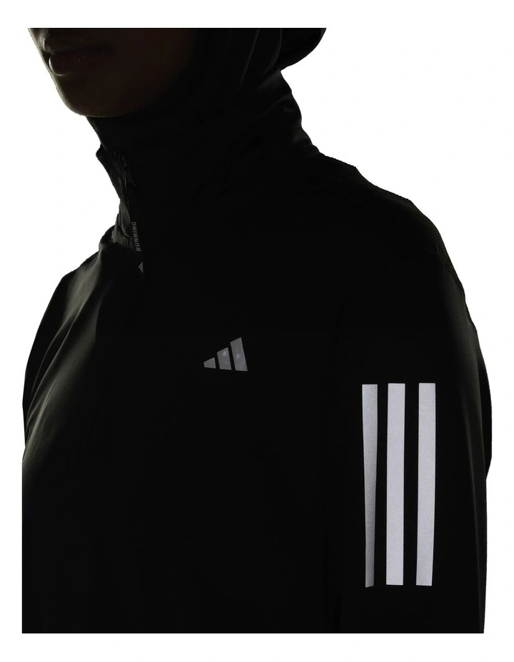 Own the Run Half-Zip Jacket in Black image 6