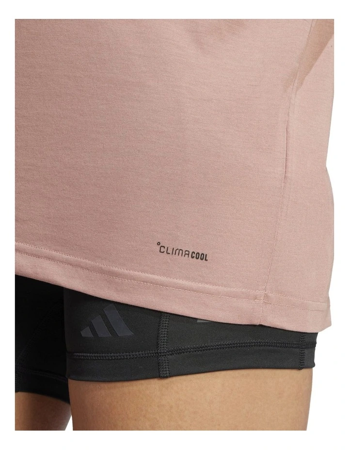 Climacool One Rep at a Time Training Graphic T-Shirt in Brown image 6