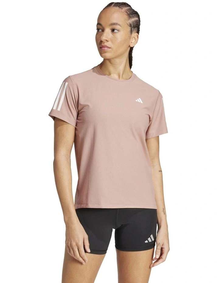Own The Run T-Shirt in Brown image 1