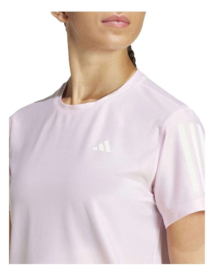 Own The Run T-shirt in Clear Pink image 4