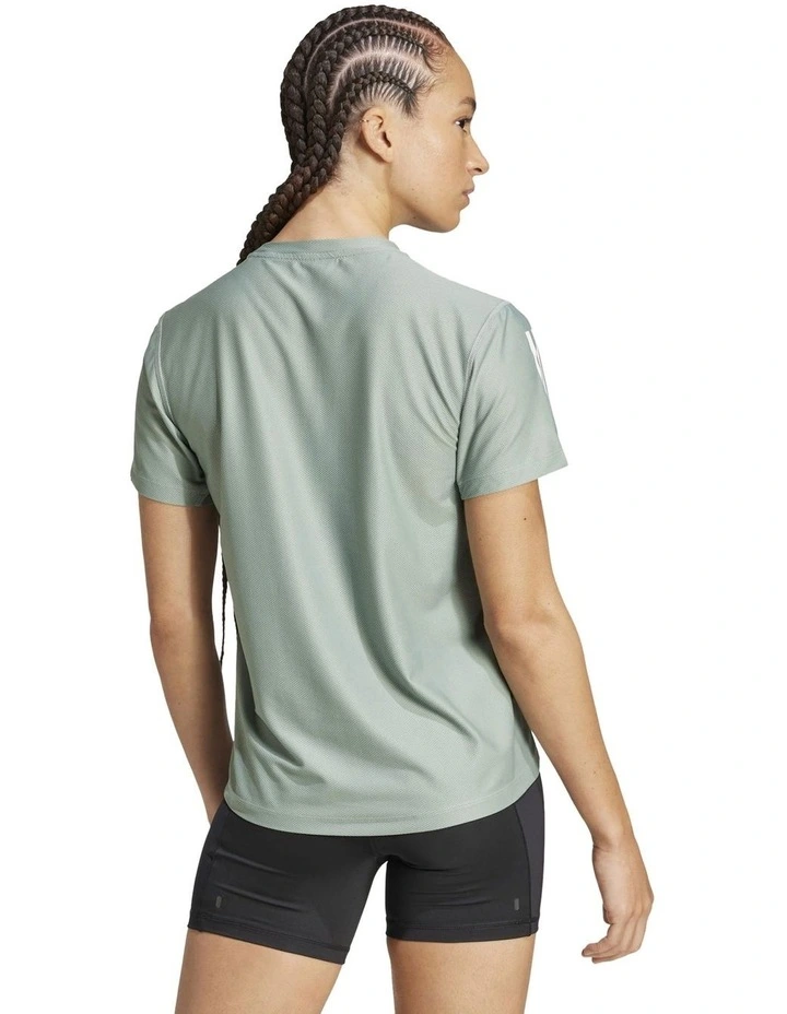 Own The Run T-Shirt in Green image 2