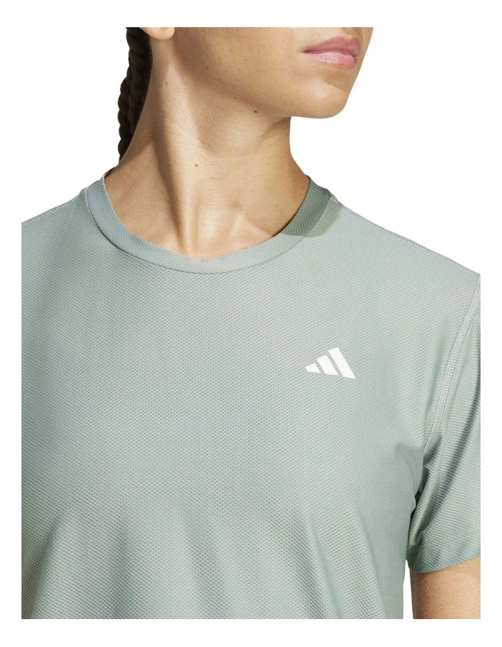 Own The Run T-Shirt in Green image 4