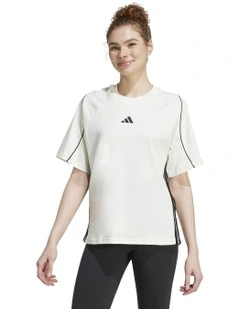 Stadium Stripes T-shirt in White