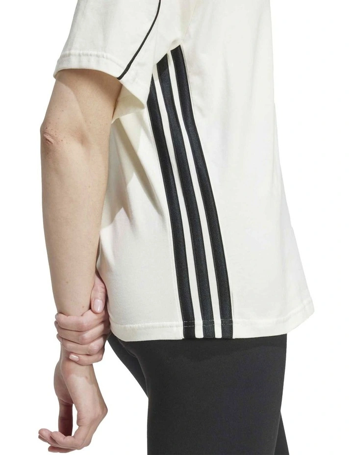 Stadium Stripes T-shirt in White image 5