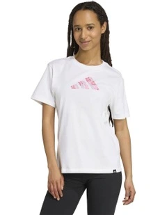 Soft Side Graphic T-Shirt in White