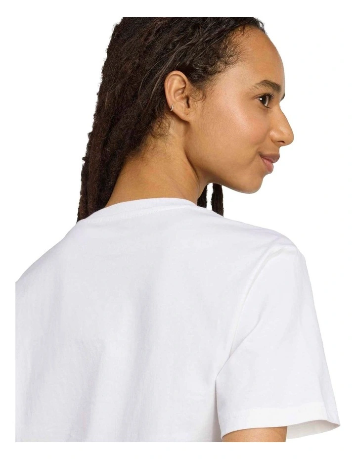 Soft Side Graphic T-Shirt in White image 5