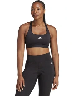 Powerreact Training Medium-Support Bra in Black