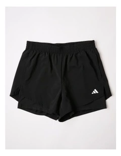 Aeroready Made for Training Minimal Two-in-One Shorts in Black