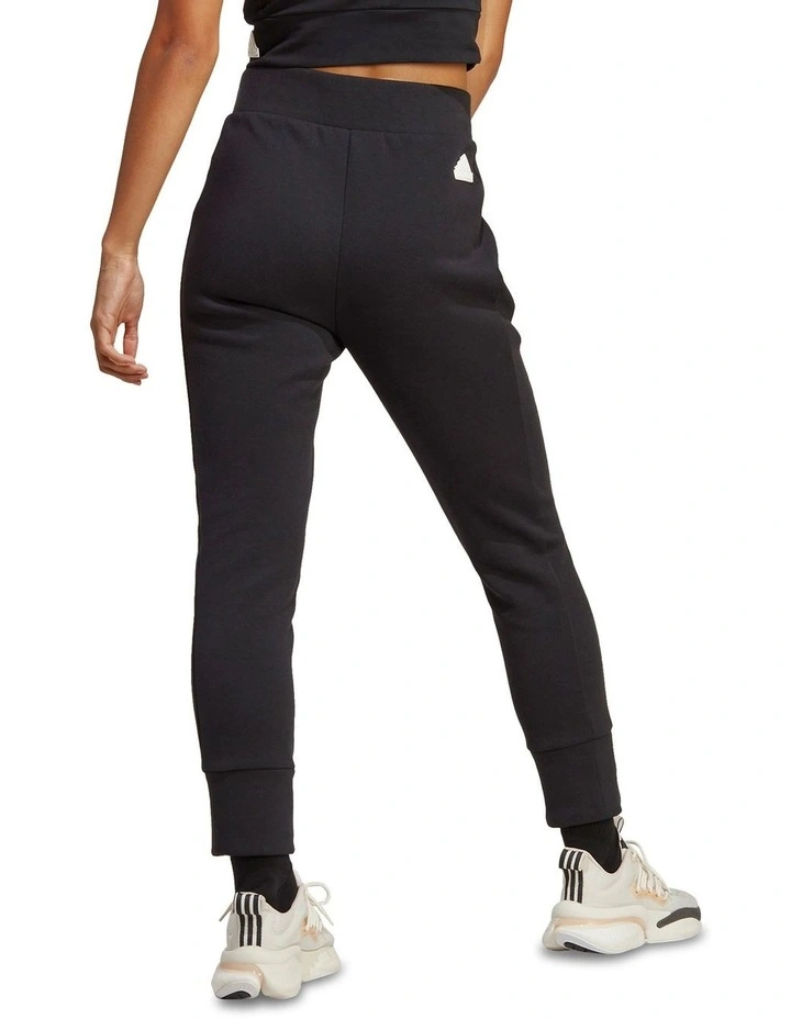 Mission Victory High-Waist 7/8 Tracksuit Bottoms in Black image 2