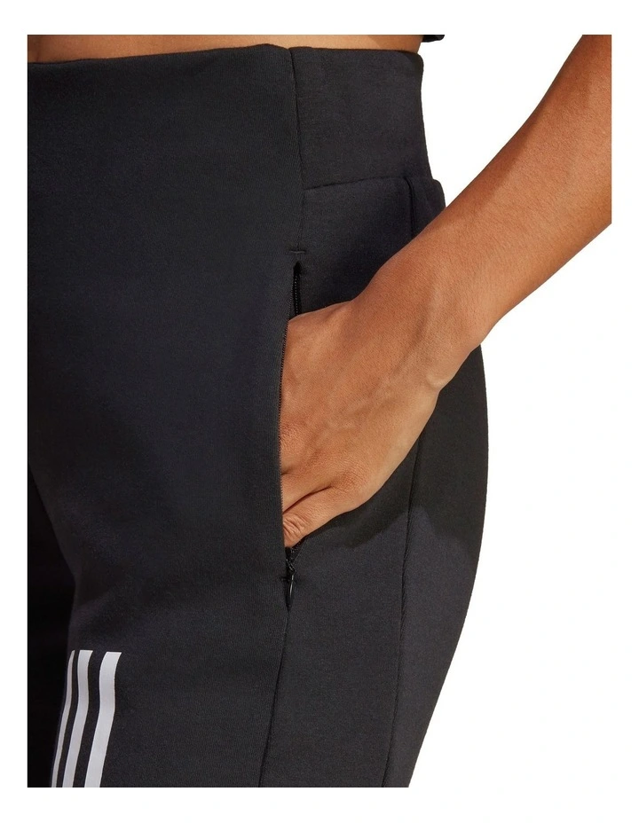 Mission Victory High-Waist 7/8 Tracksuit Bottoms in Black image 4