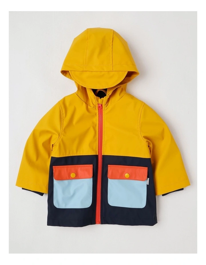 Stevie Jacket with Micro Fleece in Yellow image 1