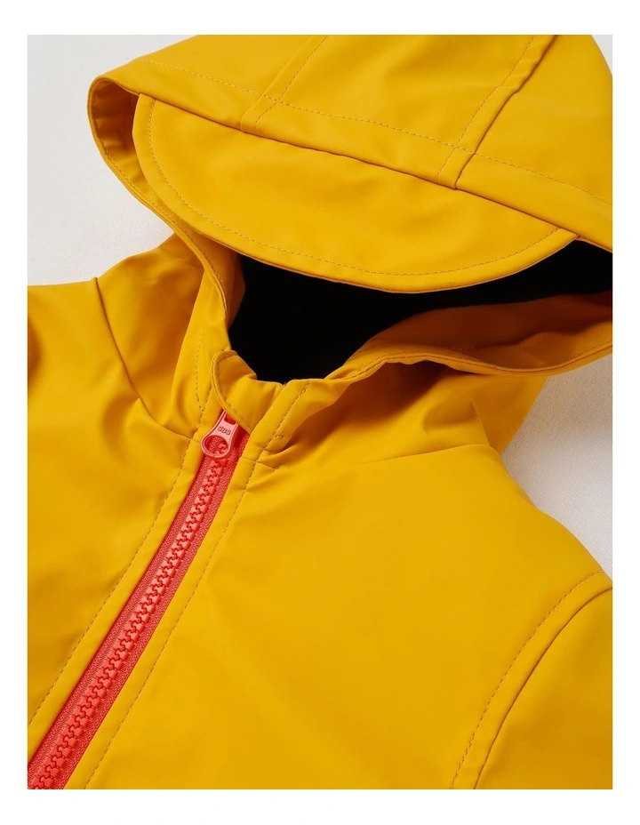 Stevie Jacket with Micro Fleece in Yellow image 2