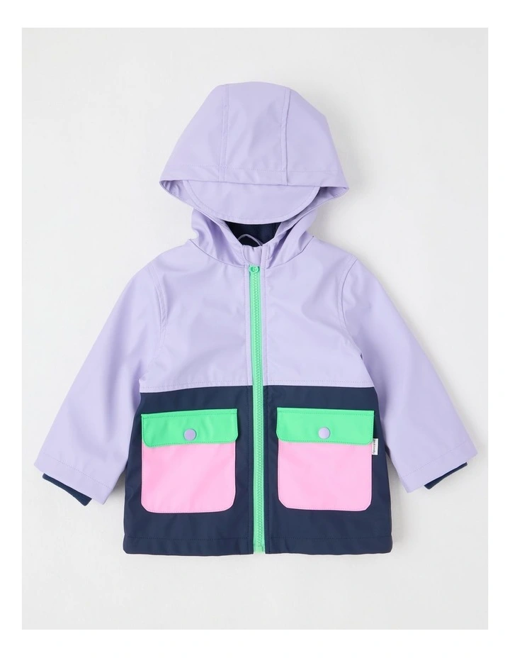 Stevie Jacket with Micro Fleece in Lilac image 1