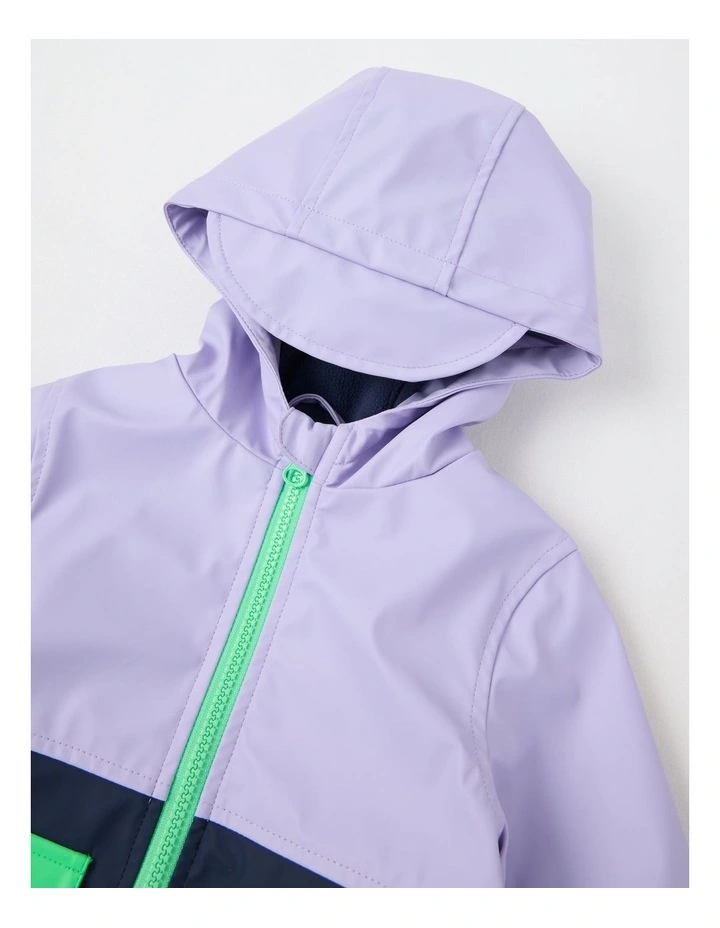 Stevie Jacket with Micro Fleece in Lilac image 4